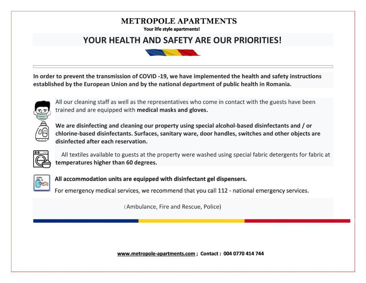 בוקרשט Metropole Apartments - Old City מראה חיצוני תמונה